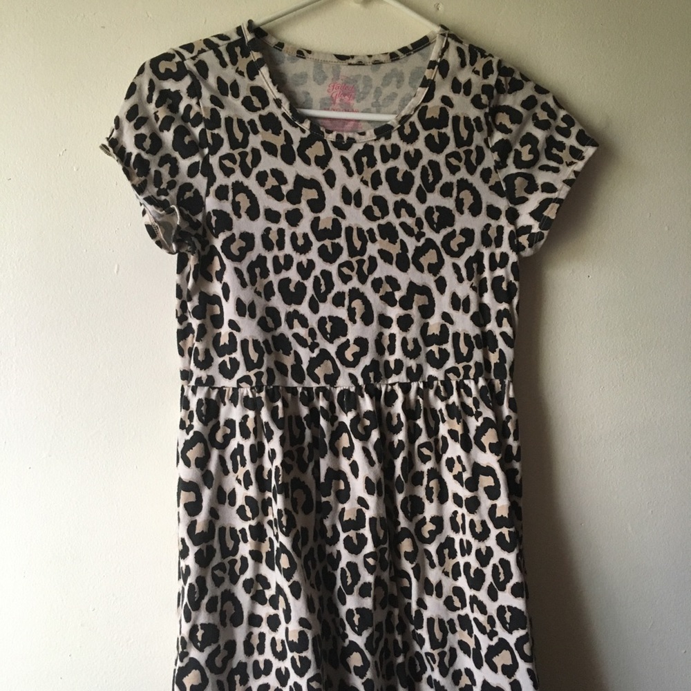 Cheetah print dress